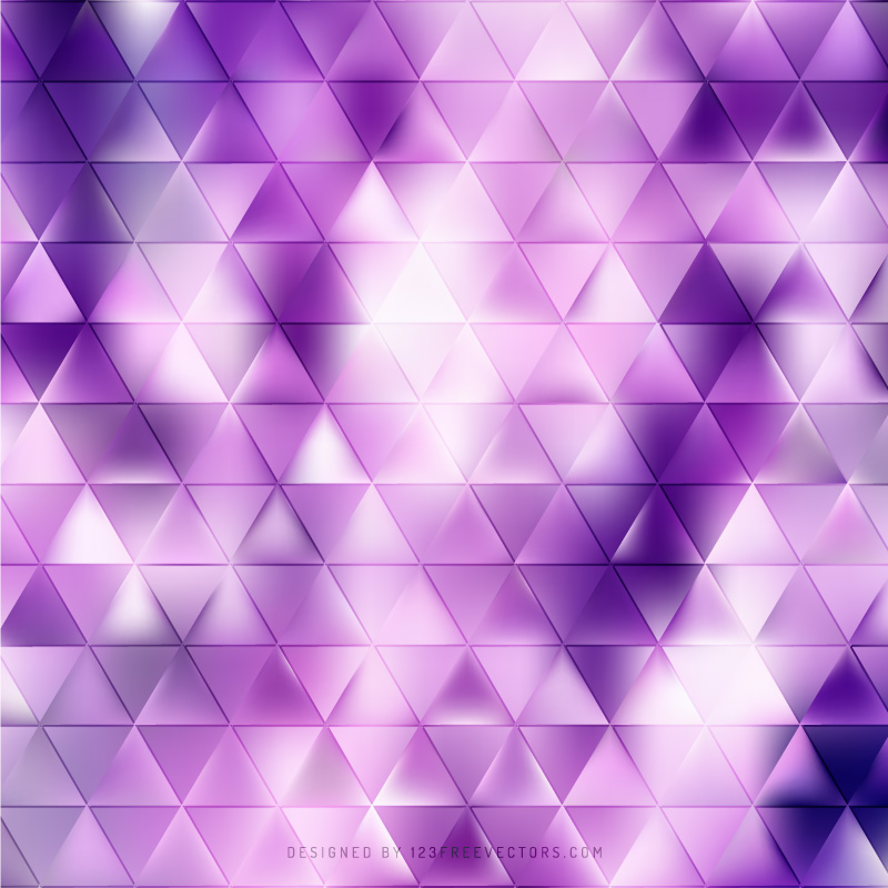 Purple Triangle Background Design