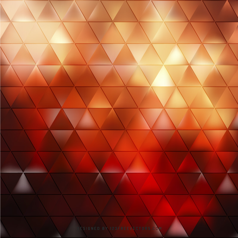 Abstract Dark Red Triangle Background Illustrator