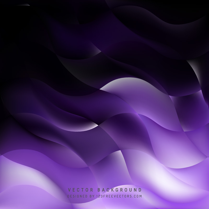 Abstract Purple Black Background Graphics
