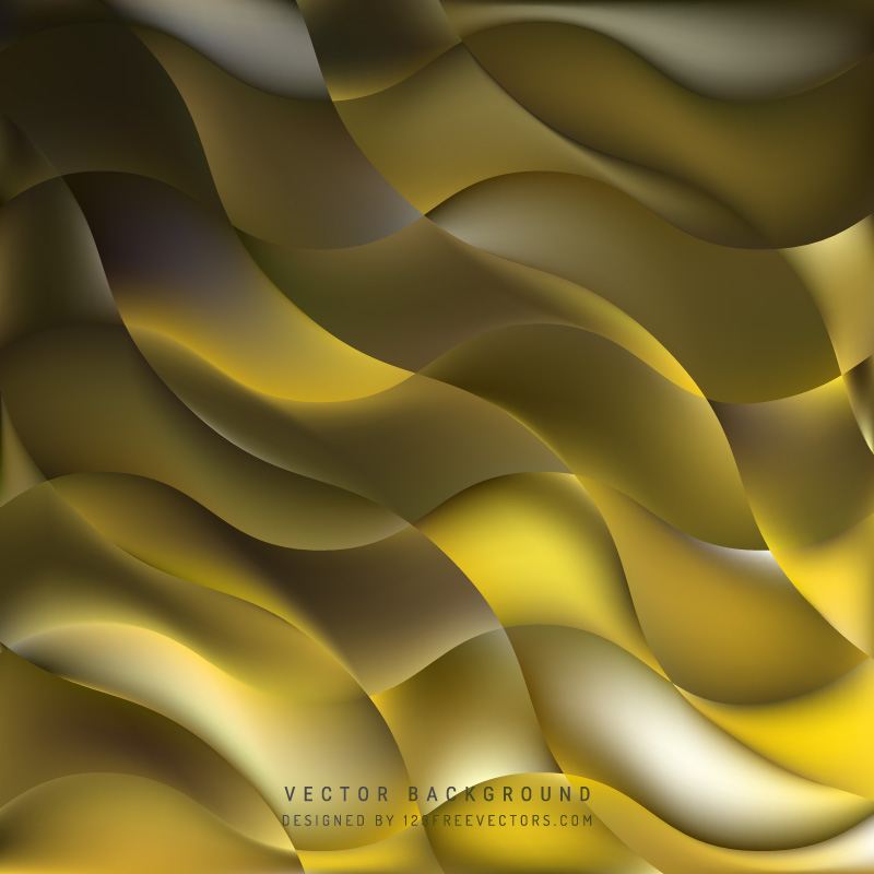 Abstract Dark Yellow Background Template