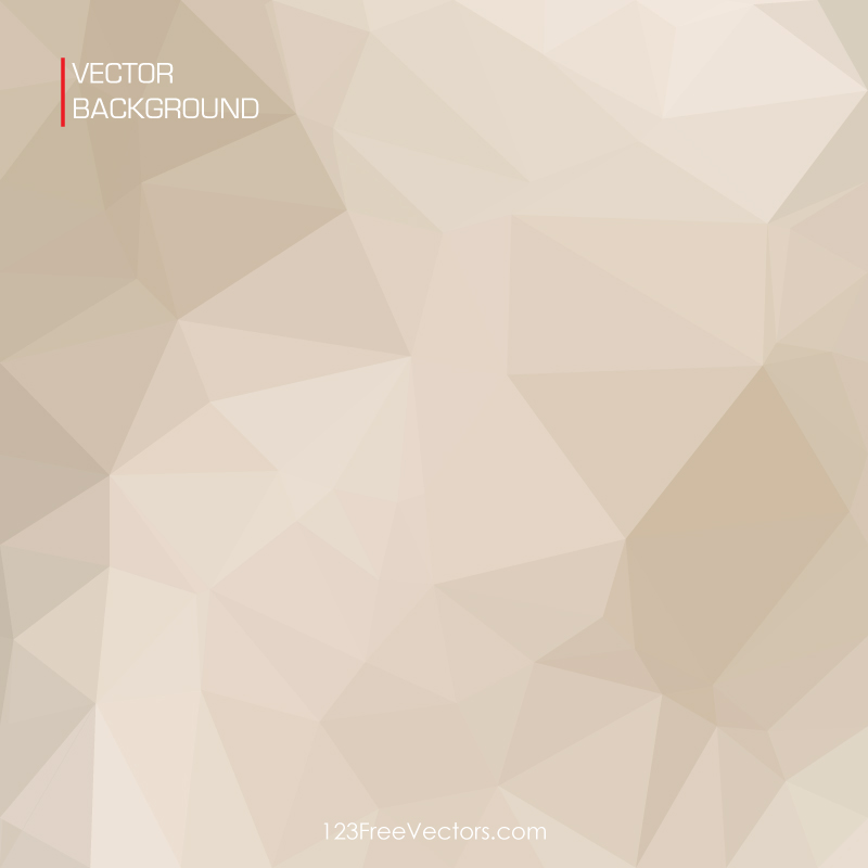 Beige Geometric Polygon Background Image
