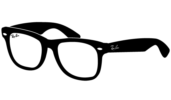 Ray-Ban Wayfarer Sunglasses Vector Free