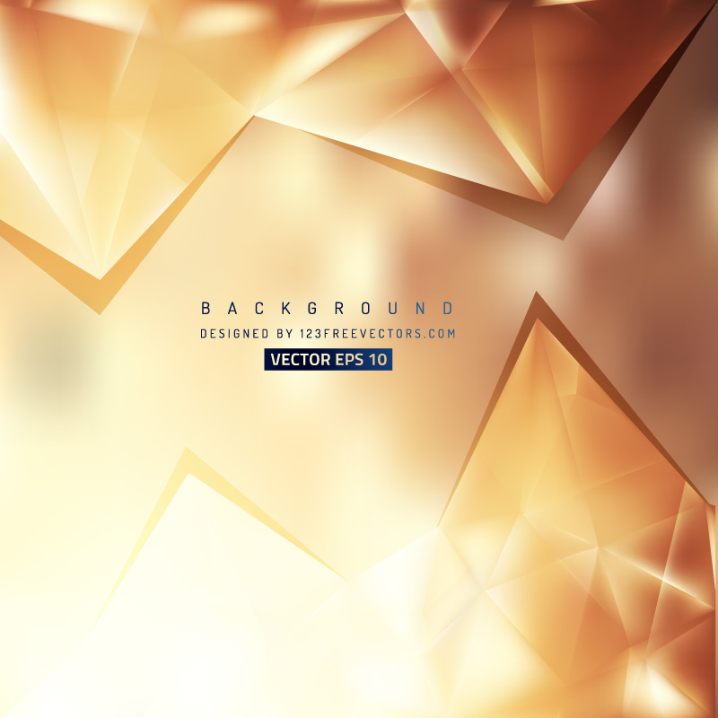 Free Brown Triangle Background Pattern Vector Image