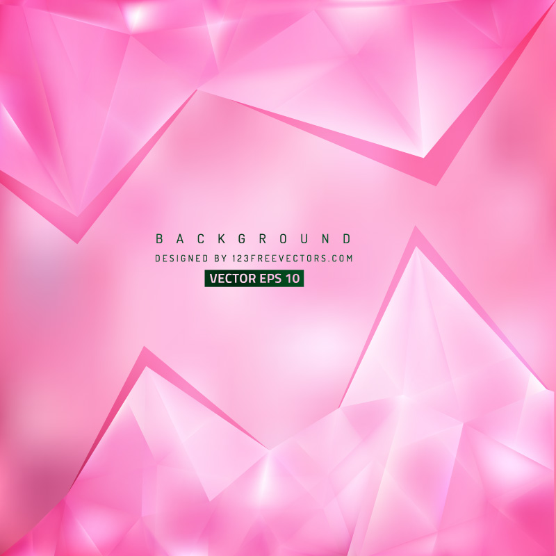 Free Pink Triangle Background Vector