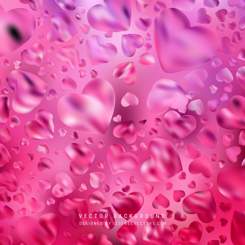 Pink Hearts Background Images HD Pictures and Wallpaper For Free Download   Pngtree