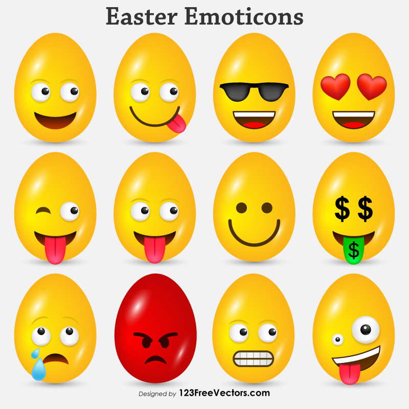 Easter Emoticons