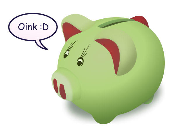 Free Piggy Bank Vector