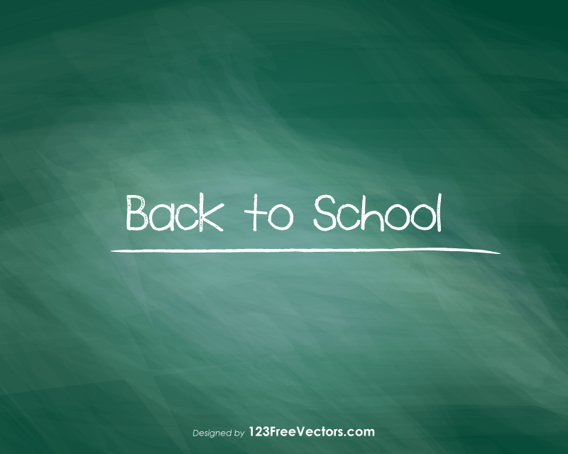 Back to School Chalkboard