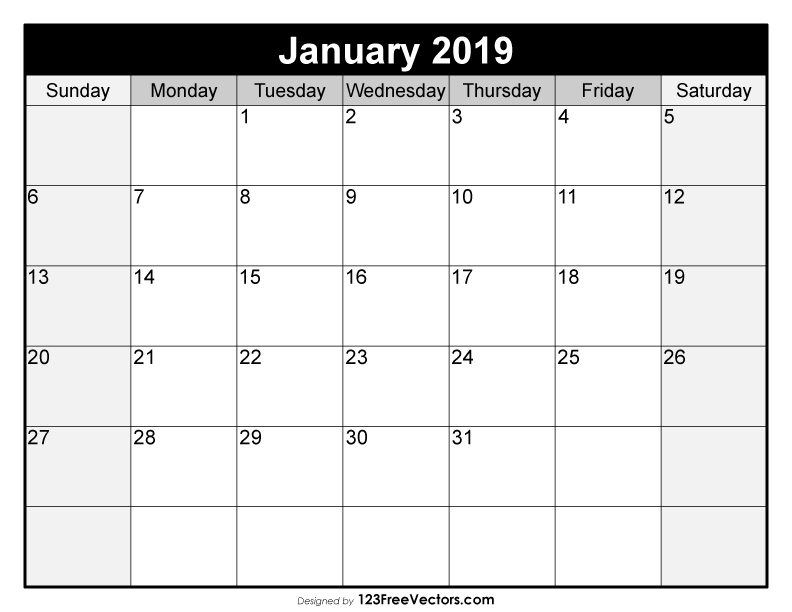 blank-january-calendar-2019