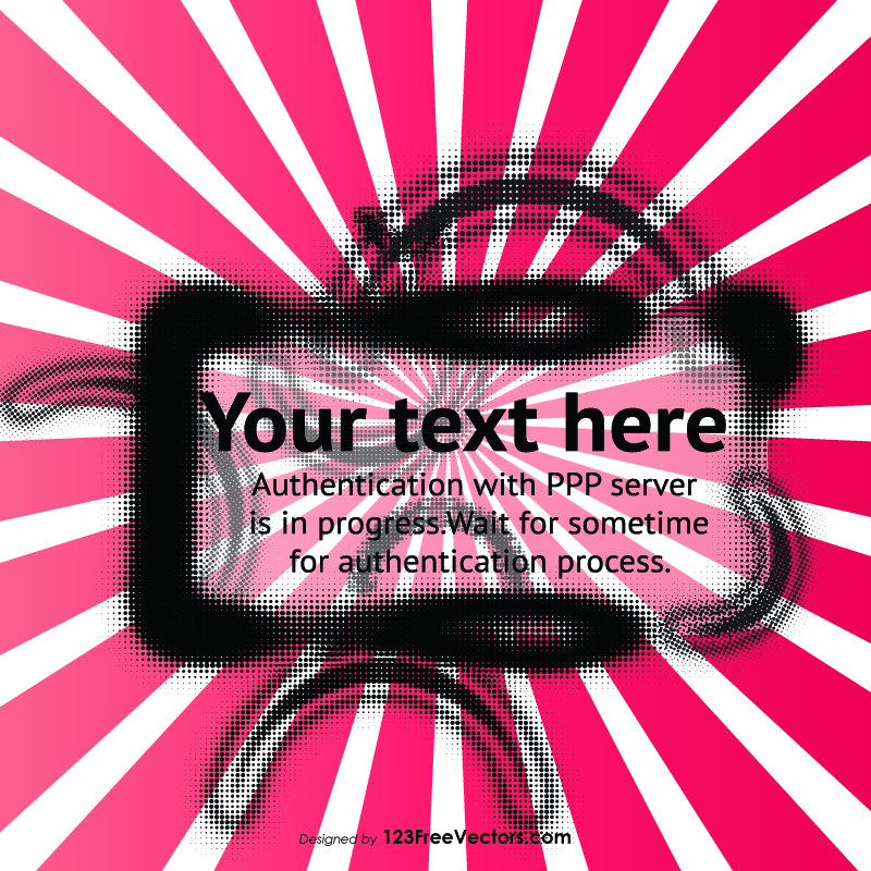 Pink Banner Vector