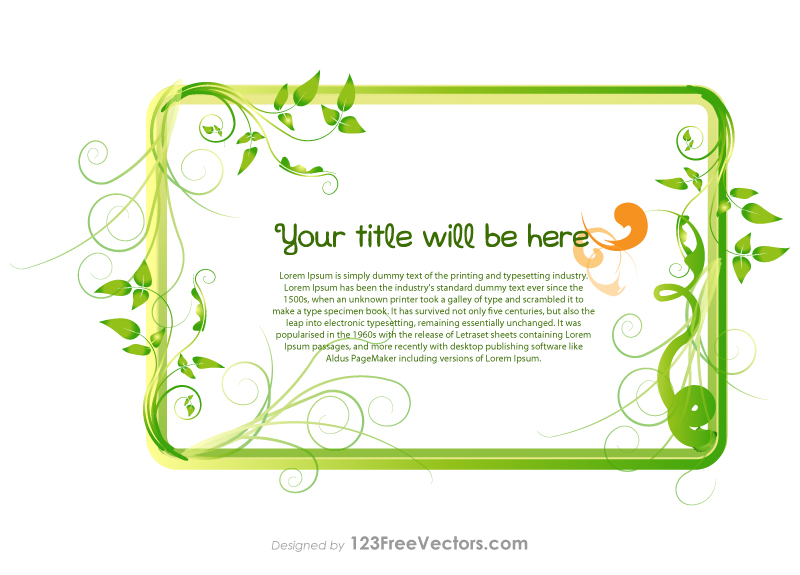 An Exceptional Array of Eco-green Leaf Vector Designs and Calendars