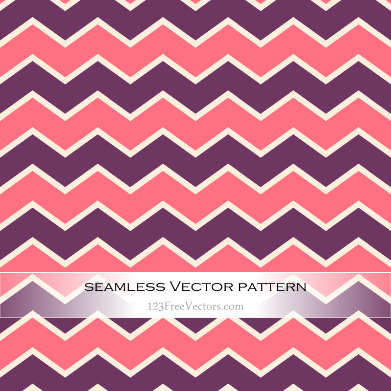 Vintage Zigzag Chevron Pattern Vector