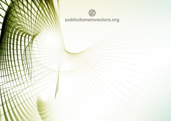 Vector Abstract Green Lines Background Image