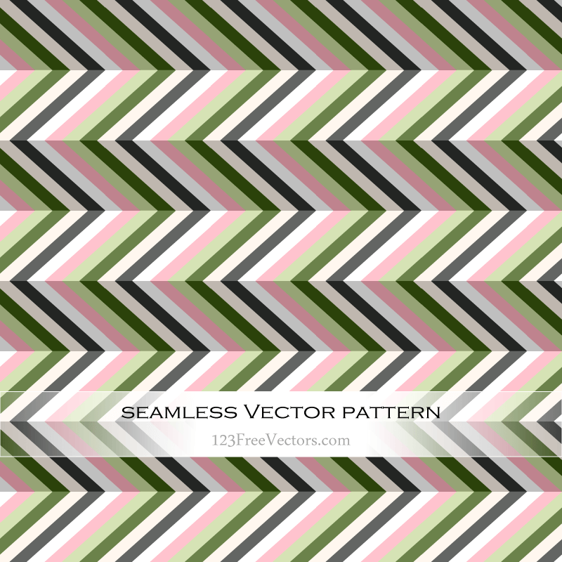 Seamless Zig Zag Pattern Abstract Background Illustration