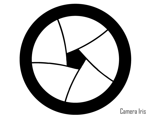 Free Camera Iris Vector Art