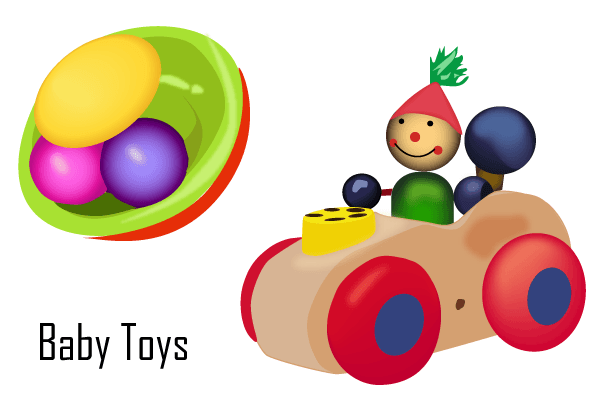 Baby Toys Vector