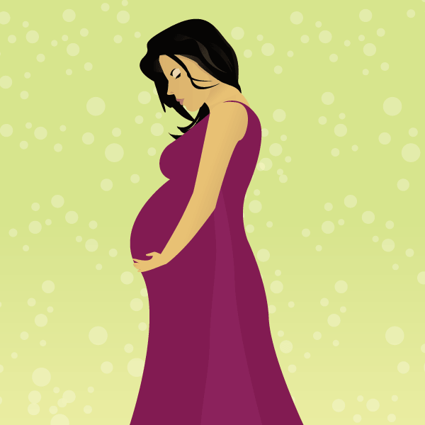 Free Pregnant Woman Vector