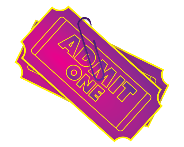 Free Vector Admit One Ticket
