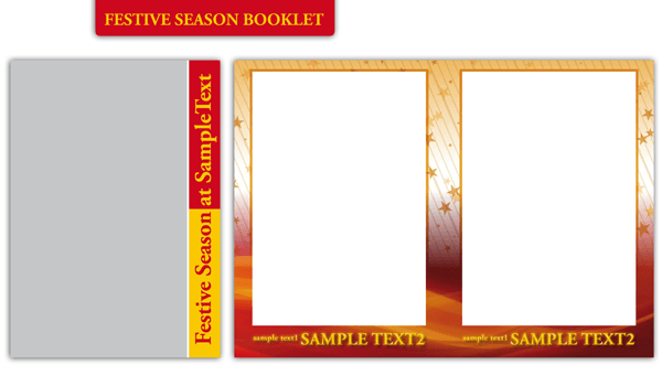 Free Booklet Template Vector