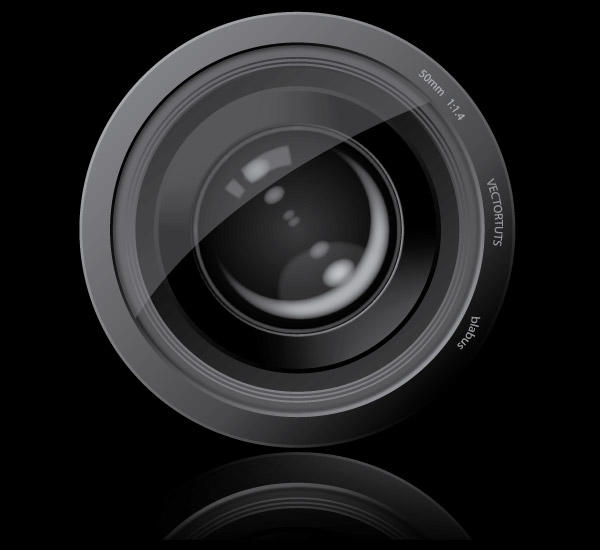 Camera Lens Vector Graphic Free Download
