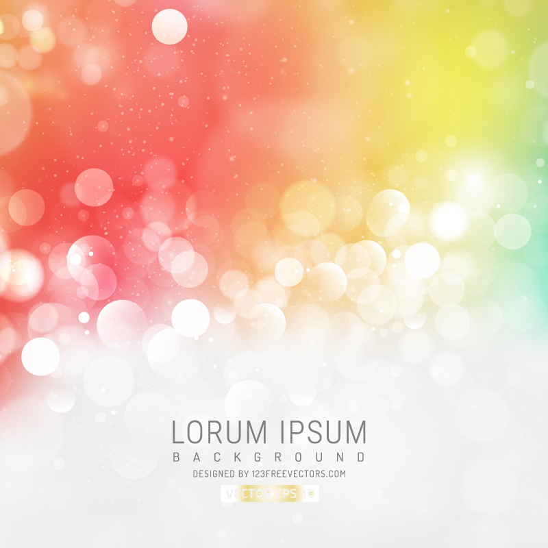 Light Bokeh Vector