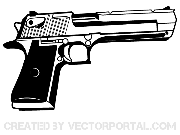Pistol Vector