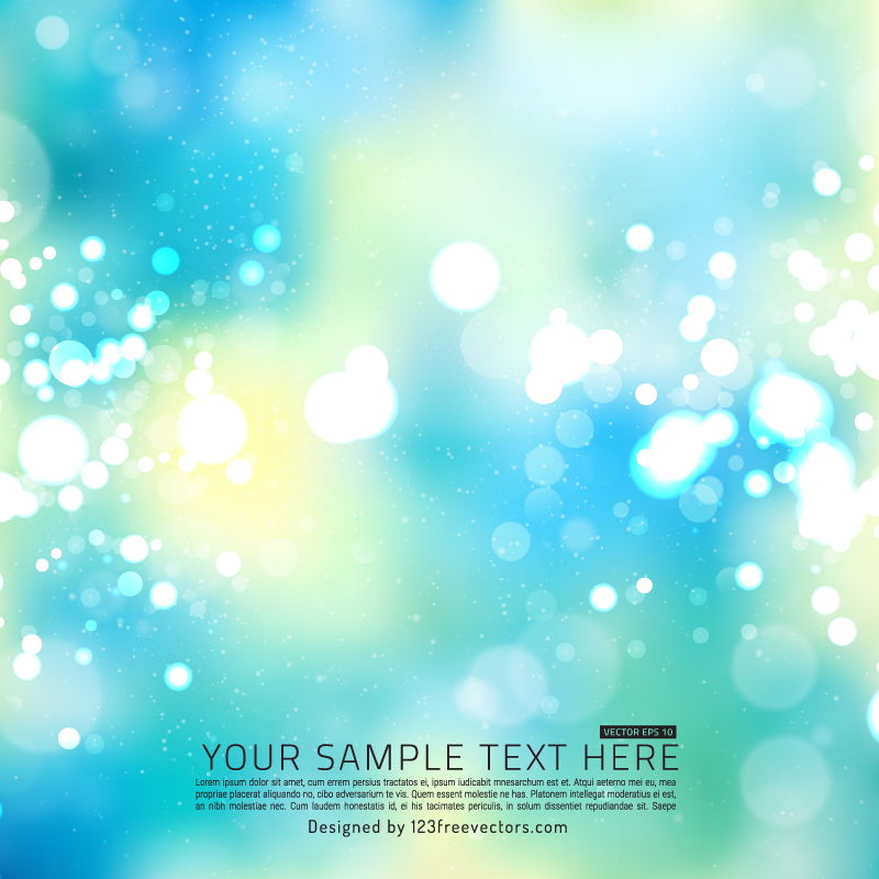 Bokeh Light Background Graphic