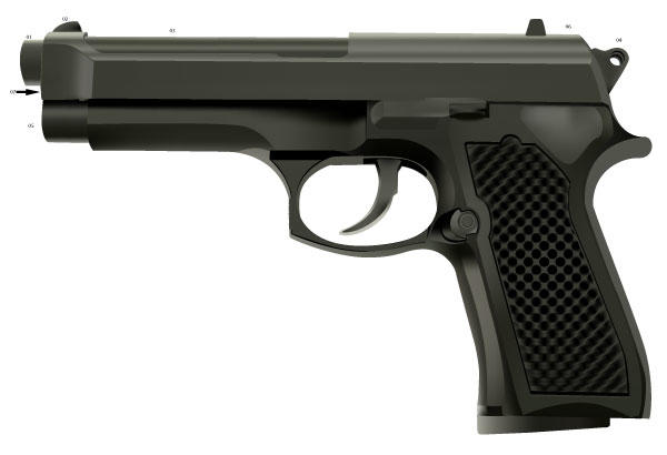 Free Gun Vector Image