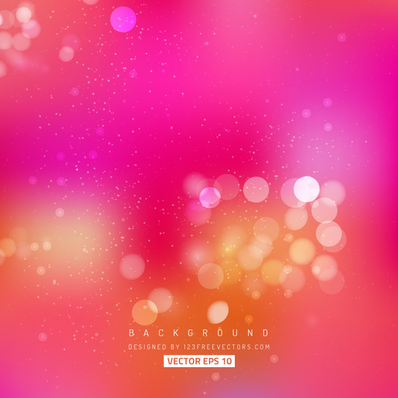 Pink Bokeh Background