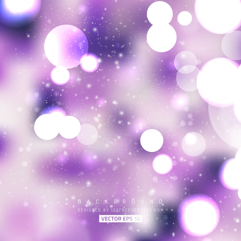 Light Purple Free Bokeh Background