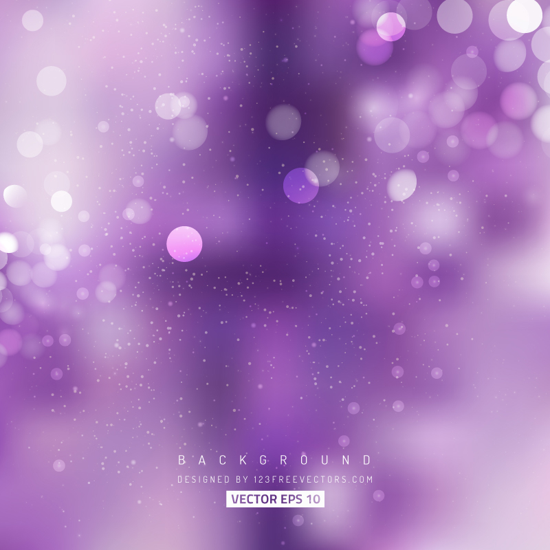 Blurred Purple Lights Background