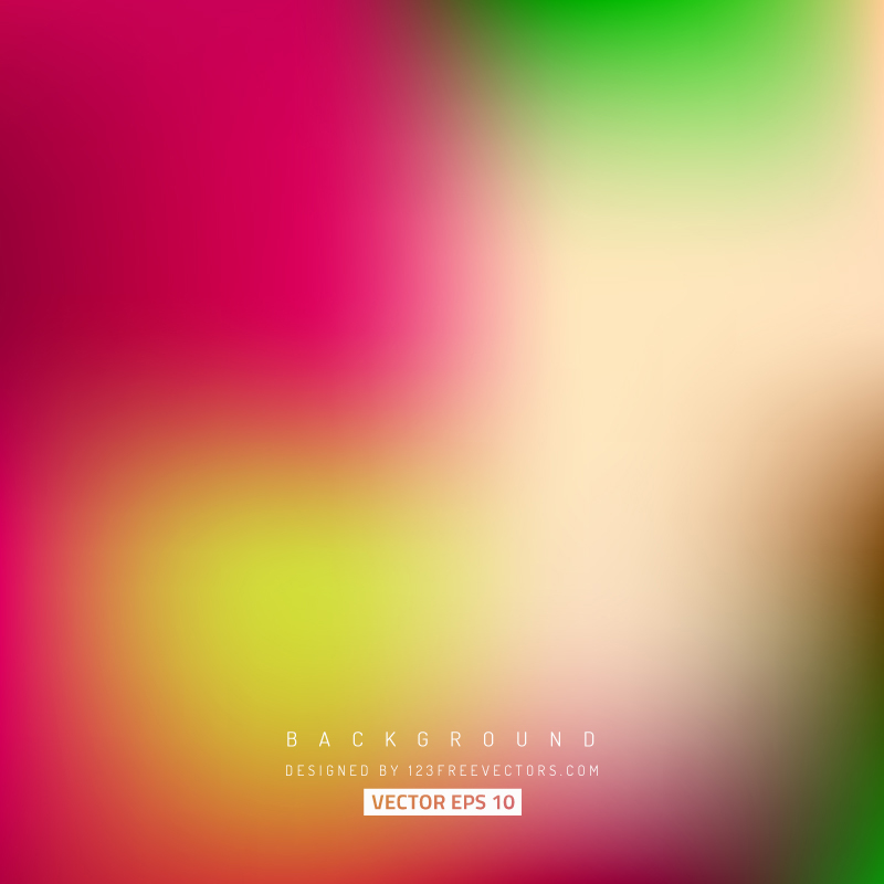 Blurred Colorful Background