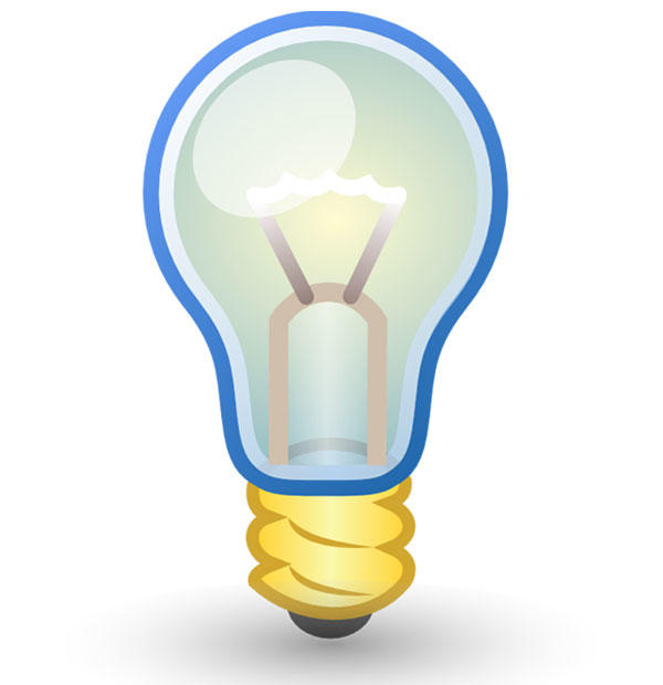 Vector Art Light Bulb