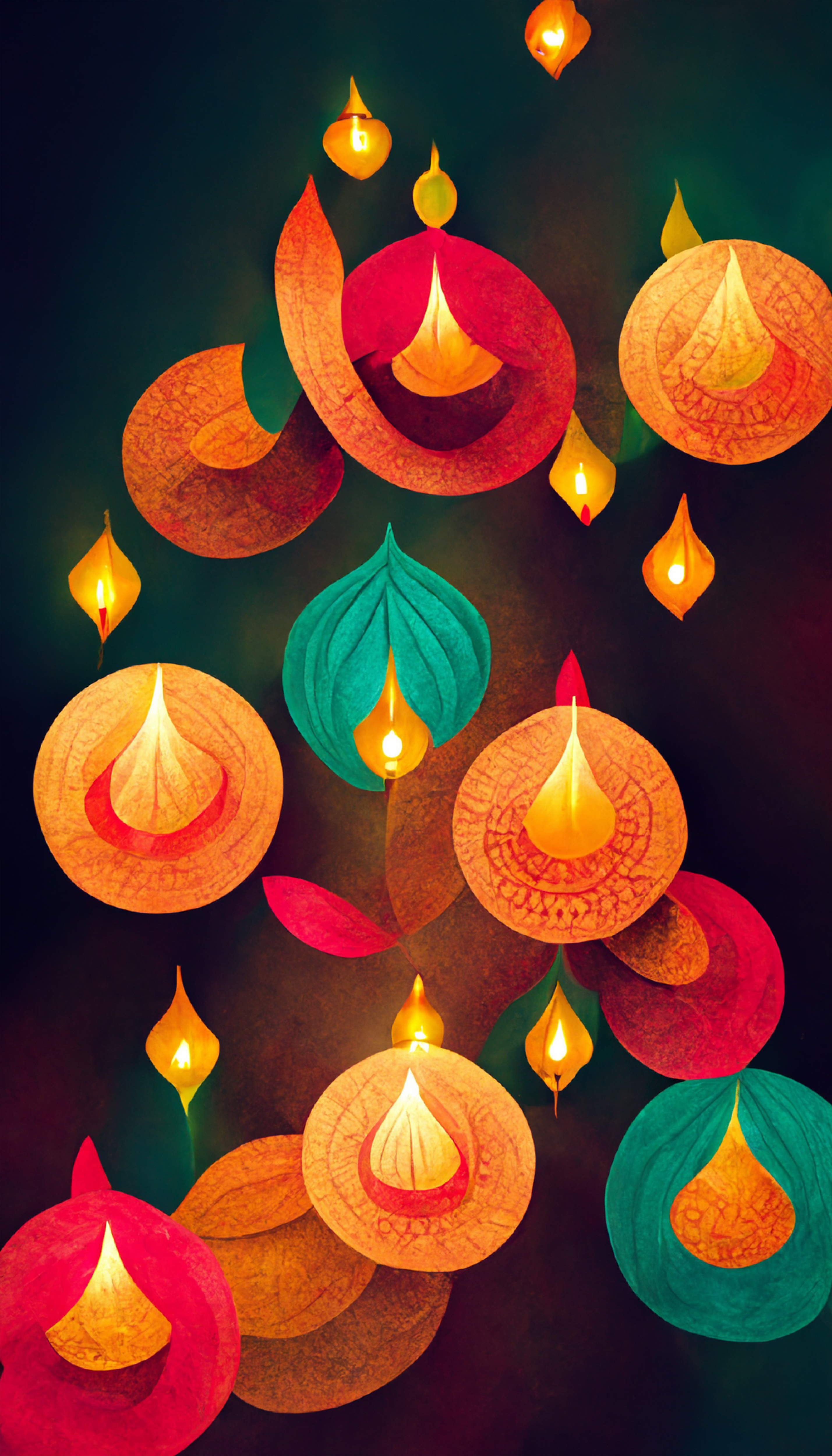 Free Happy Diwali Background Image