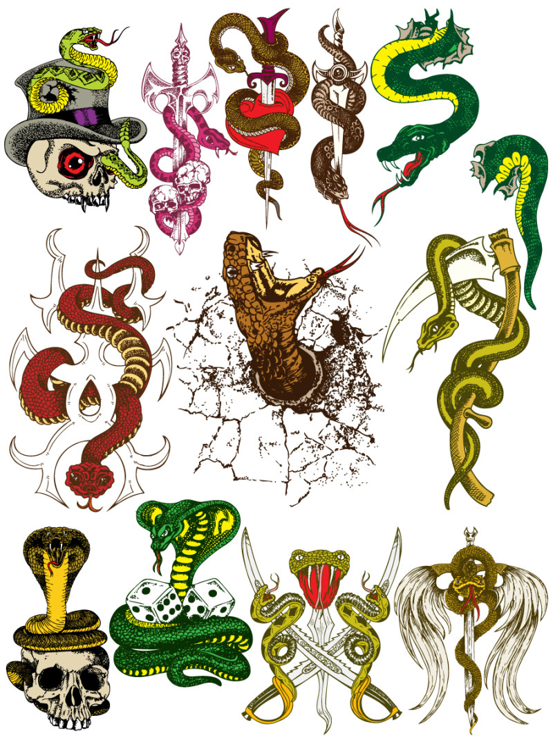 Snake Tattoo Designs