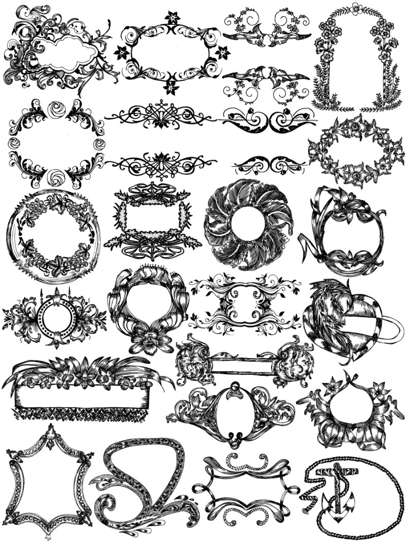 Decorative Frame Elements