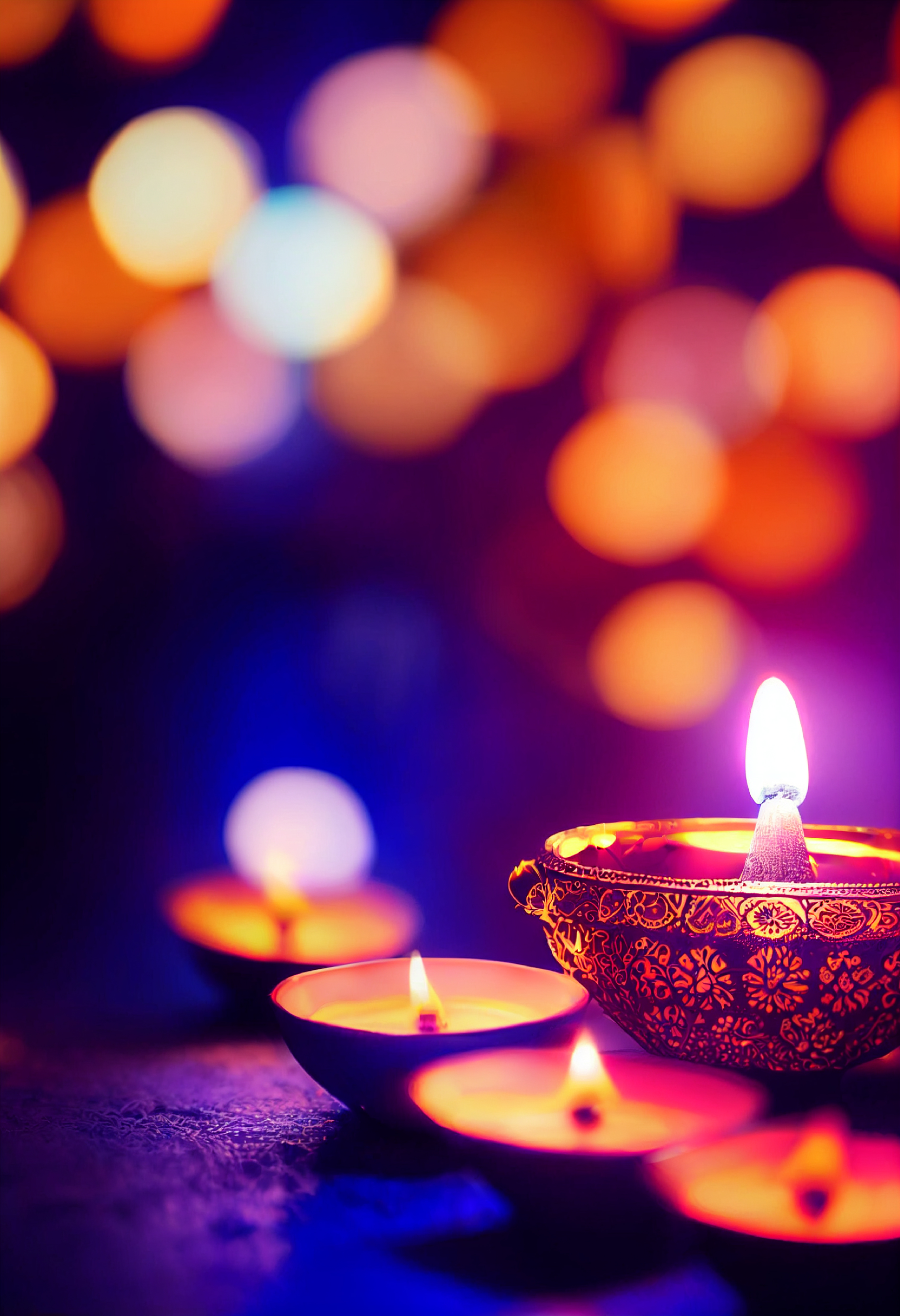 Diya Lamp Design
