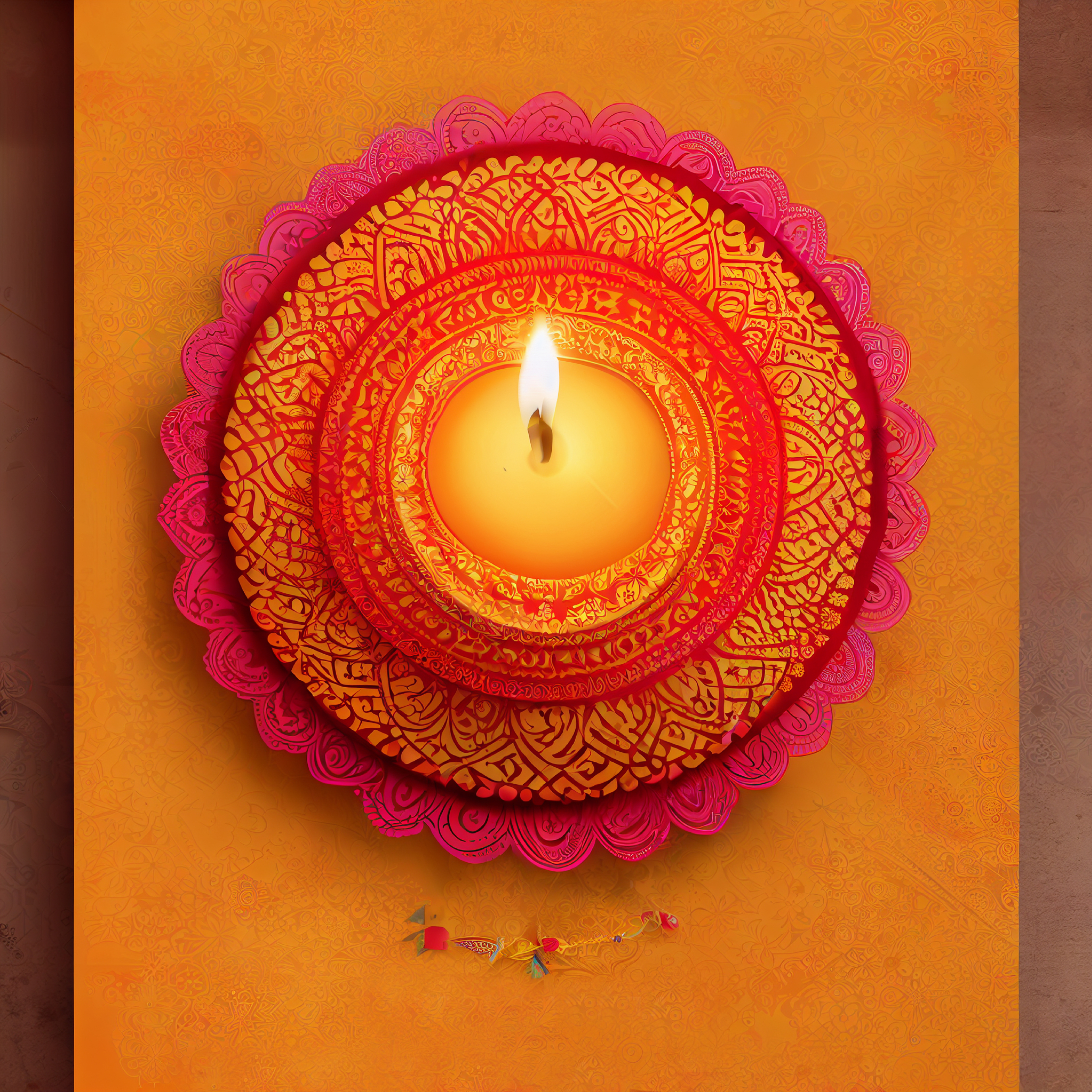 Diwali Diya Background Image