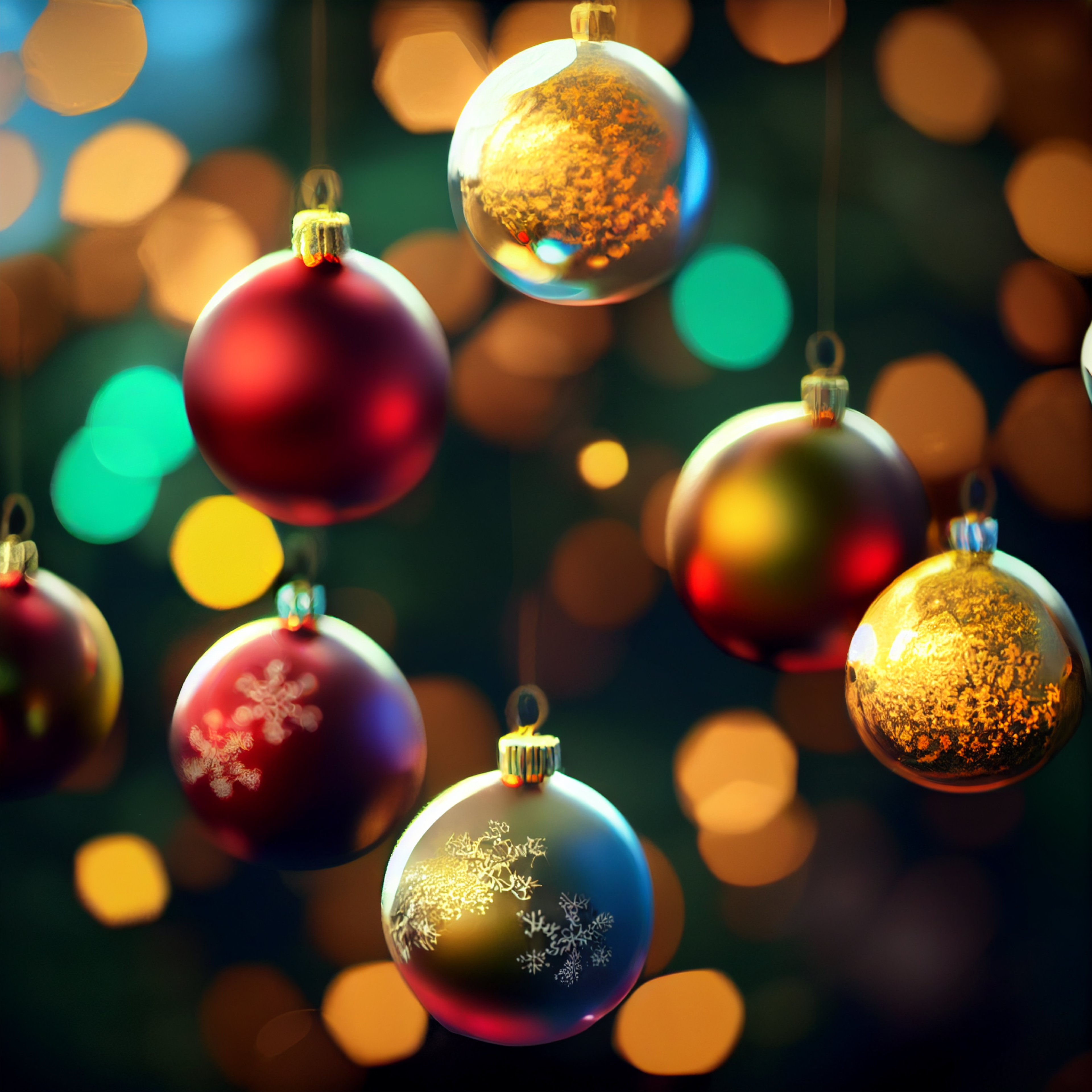 Christmas Ball Ornaments Image