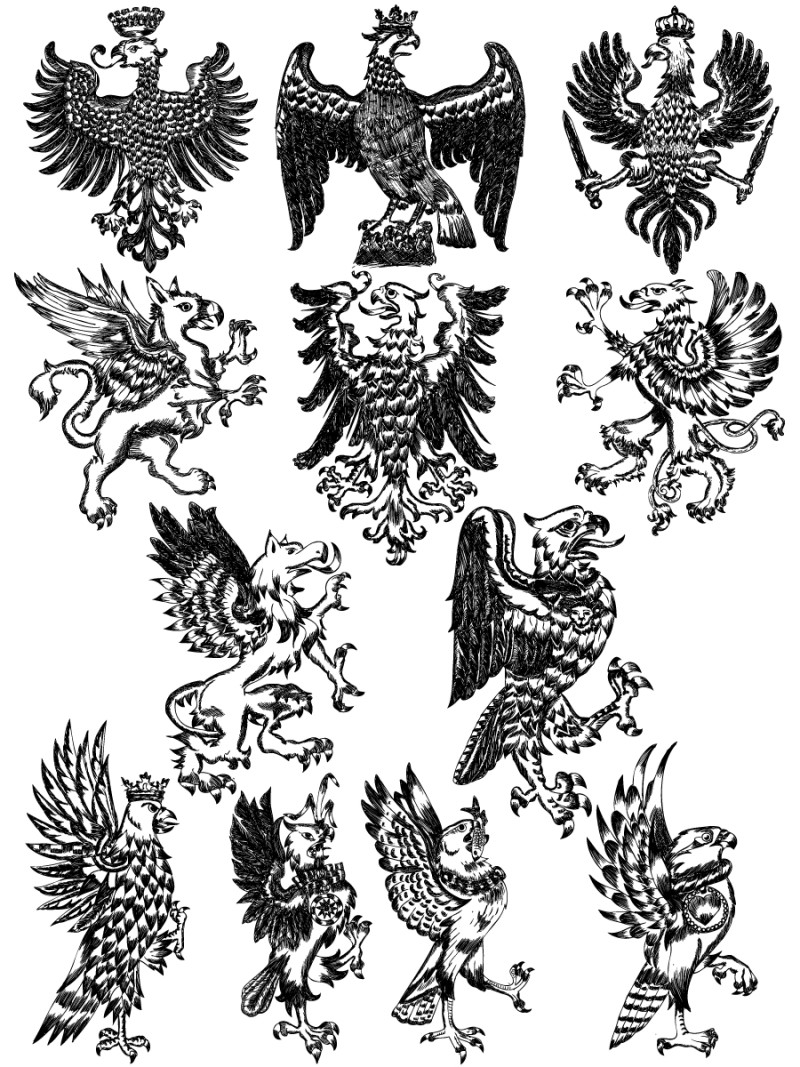 Heraldic Animals Collection