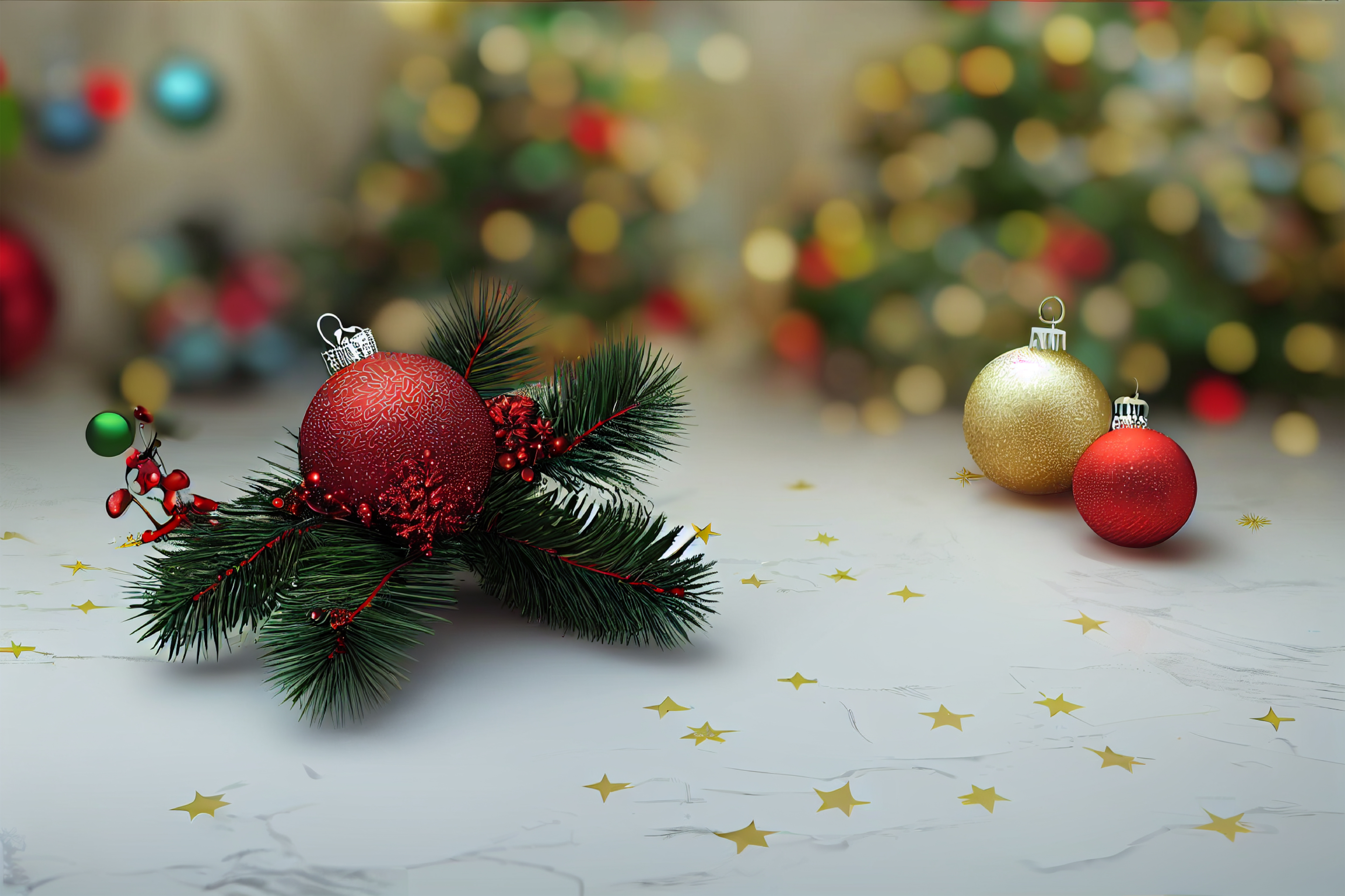 Christmas Card Background Image