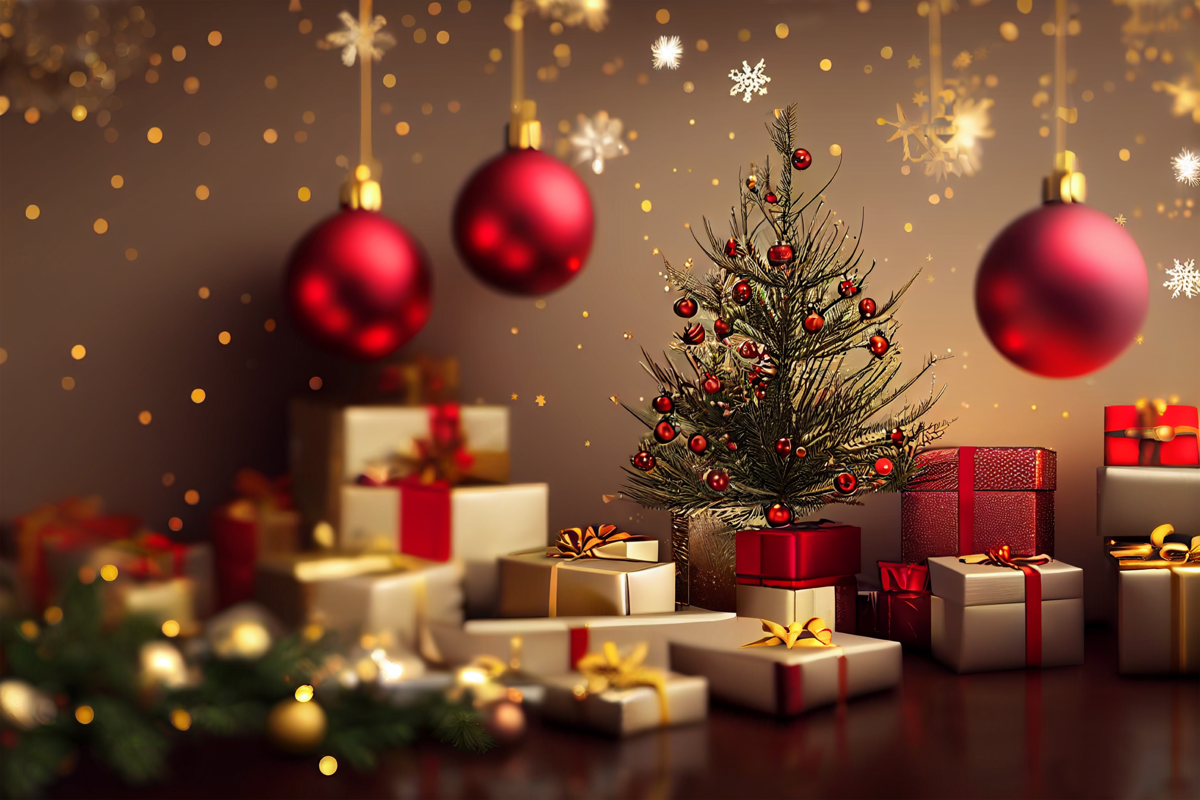 Christmas Decoration Background
