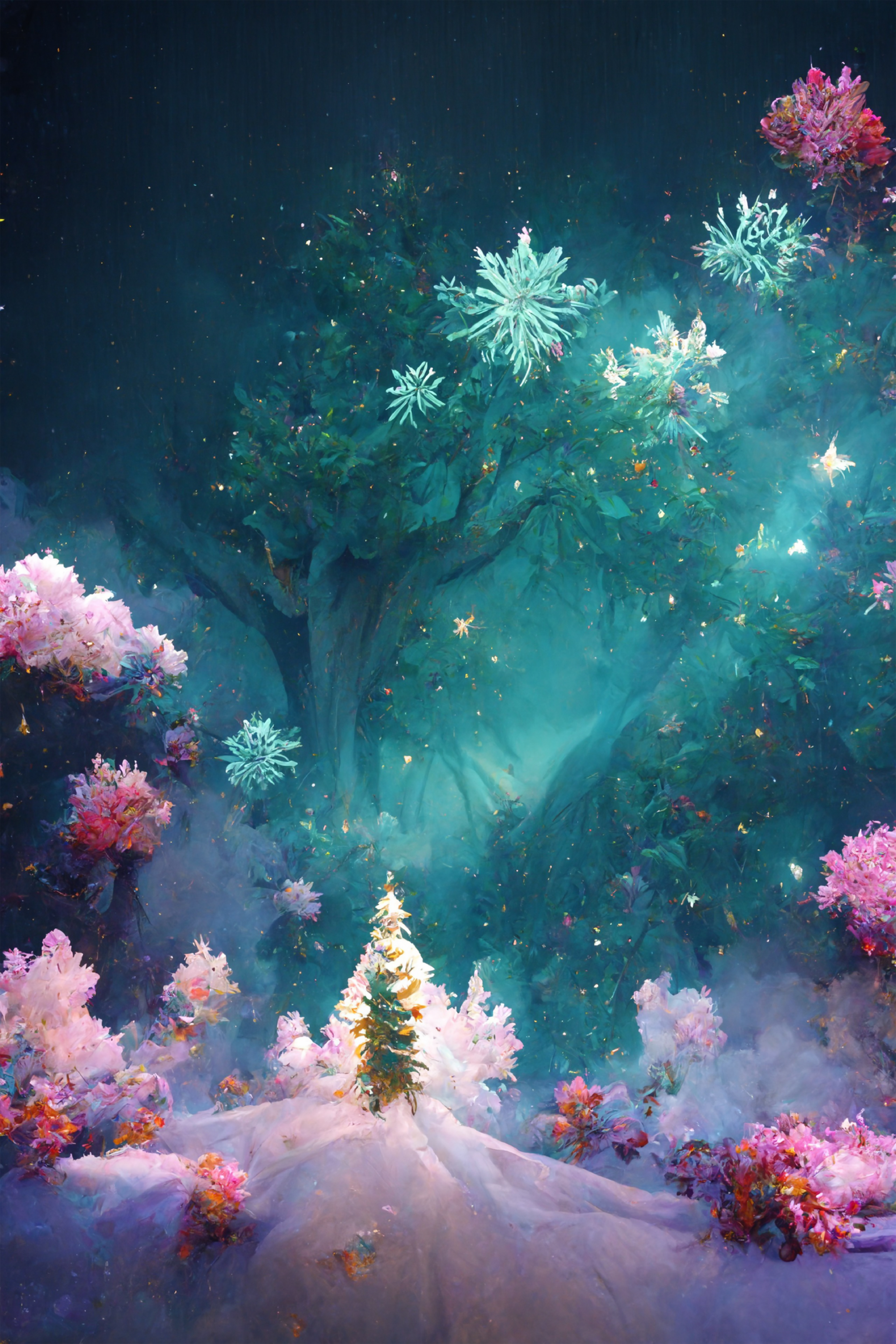 Christmas Winter Landscape
