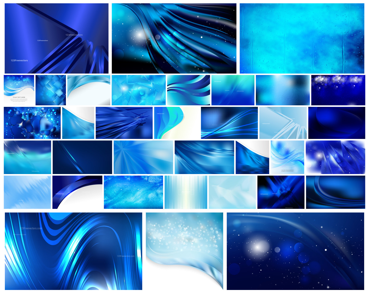 Exploring the Versatility of Blue Backgrounds: From Abstract Waves to Royal Hues Free and Premium