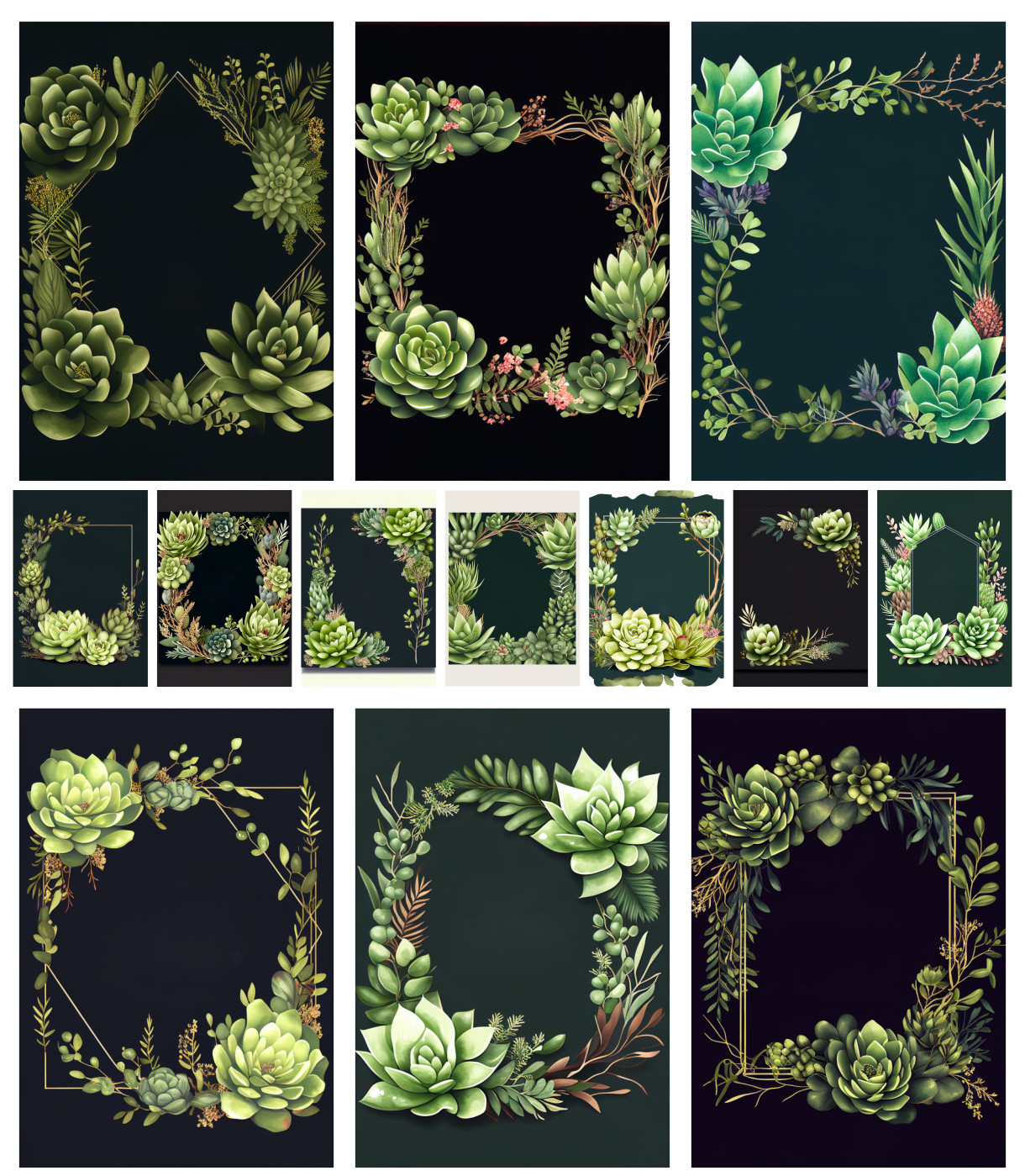 13 Free Succulent Wedding Invitation Cards Designs You’ll Love