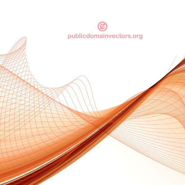 Abstract Wave Line Background Image