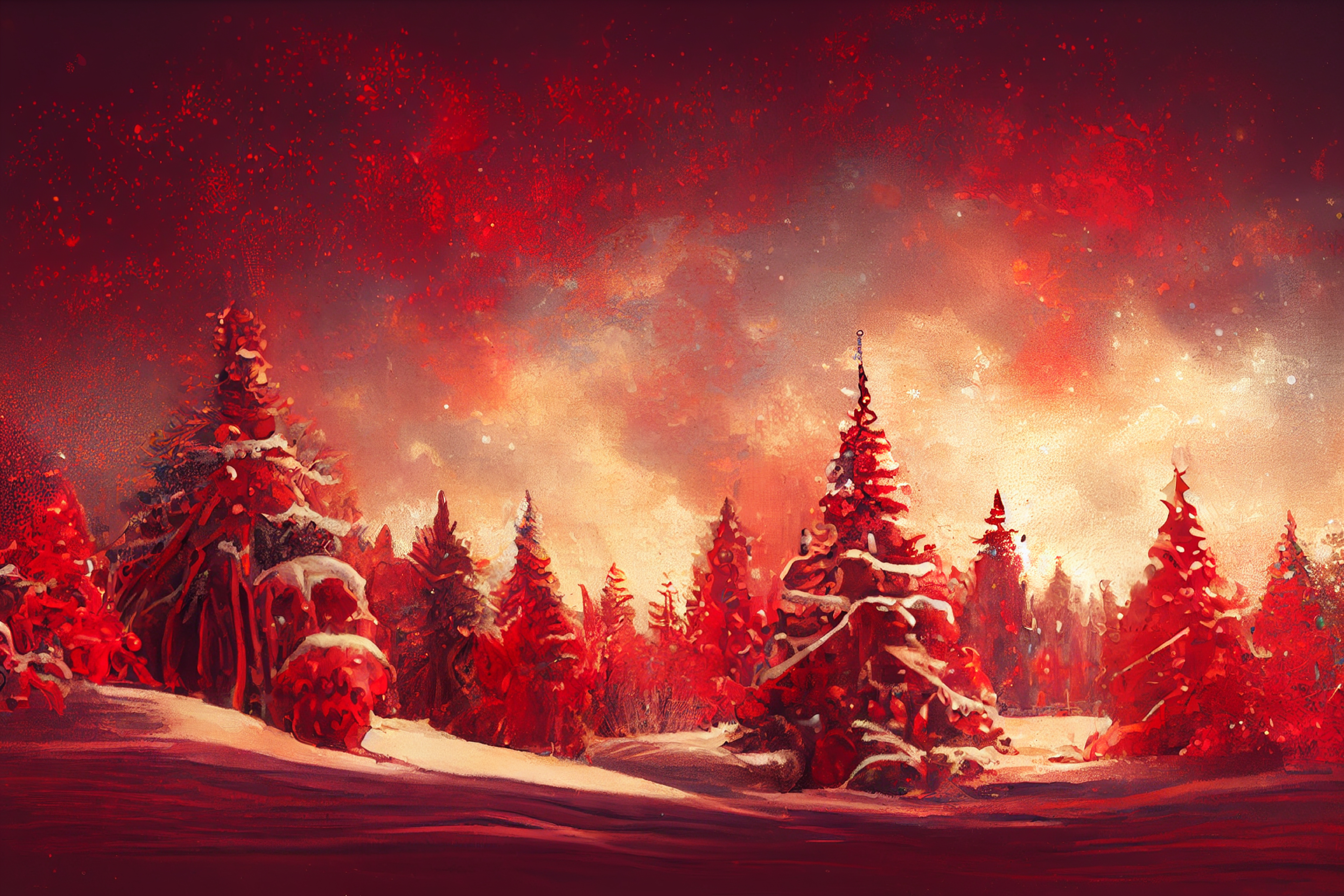 Camille-Pierre Pambu Bodo Style Christmas Theme Background