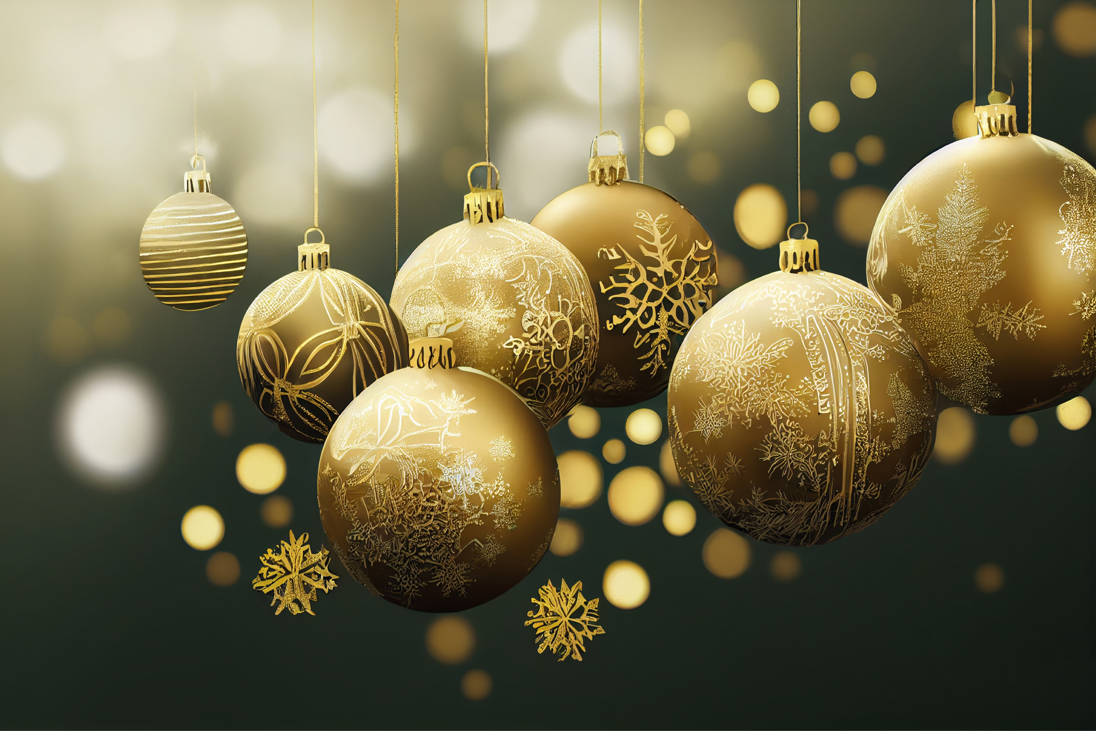 Embrace the Festive Spirit: 43 Enchanting Christmas Balls Backgrounds for Your Winter Creations