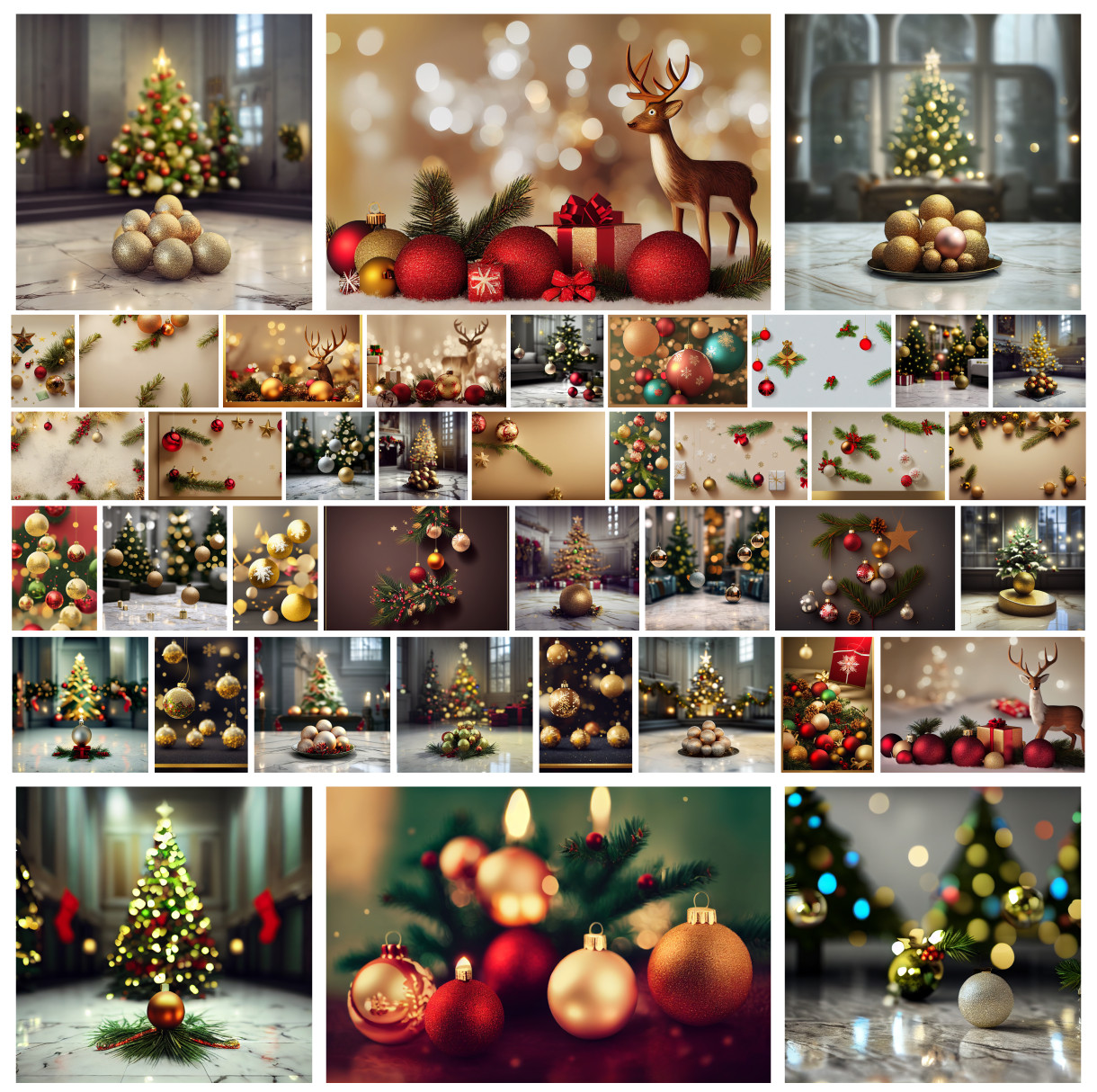Embrace the Season: 40 Breathtaking Christmas Balls Backgrounds for Your Festive Projects