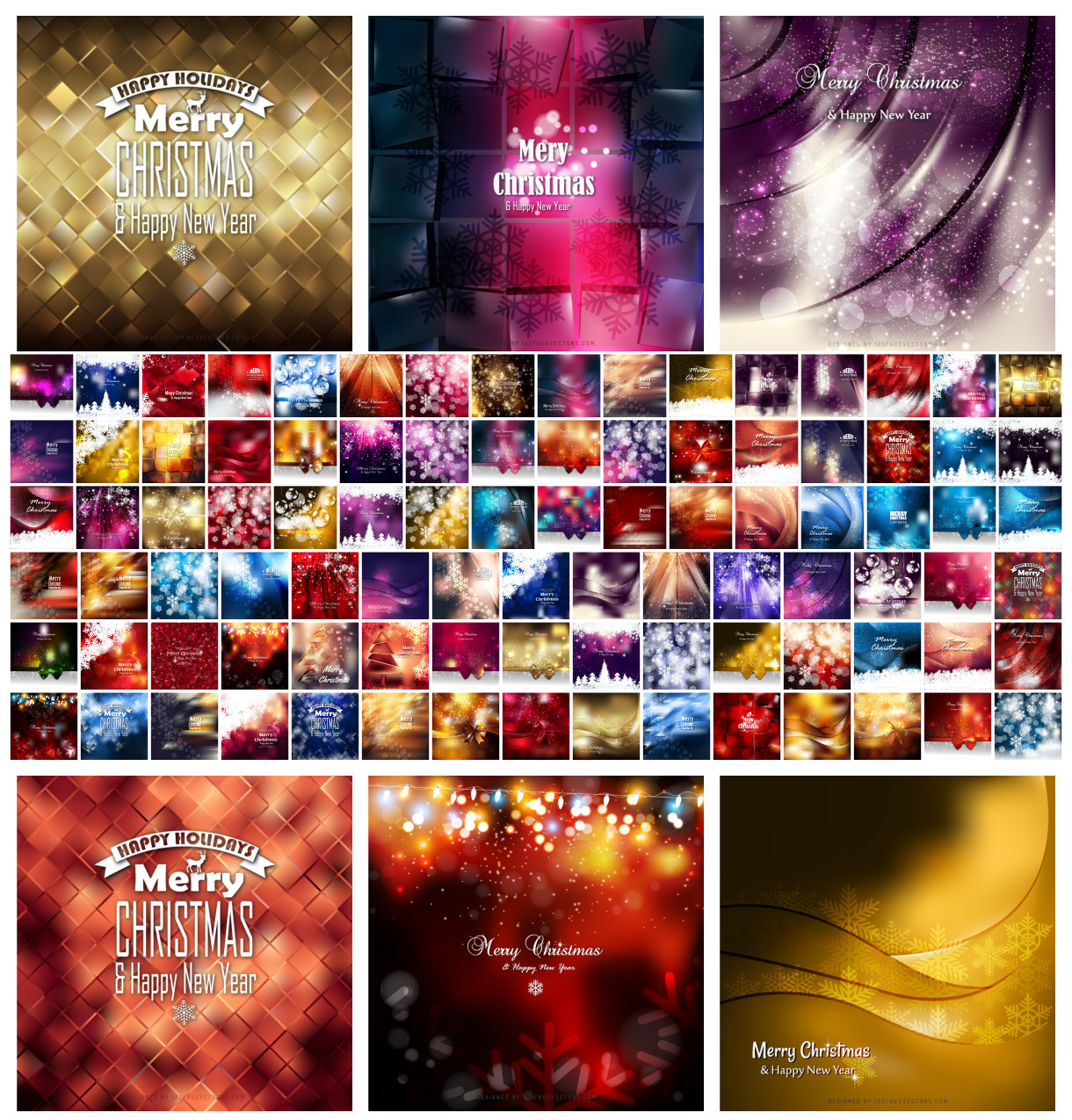100 Free Christmas Background Vector Designs for Festive Creativity